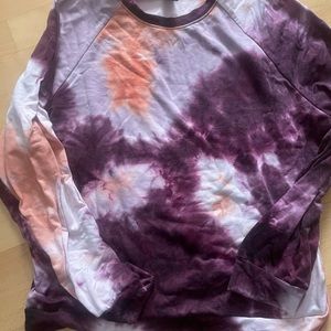 Used Emery Rose tie dyed long sleeved